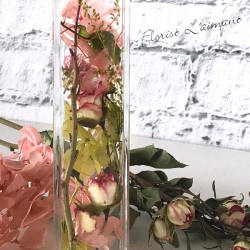 ハーバリウム・ロージー（ピンク）