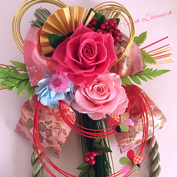❤︎RENAさま専用3点おまとめ❤︎お正月飾り　しめ縄リース　お正月リース しめ縄リース ❤︎RENAさま専用3点おまとめ❤︎お正月飾り 振り返る